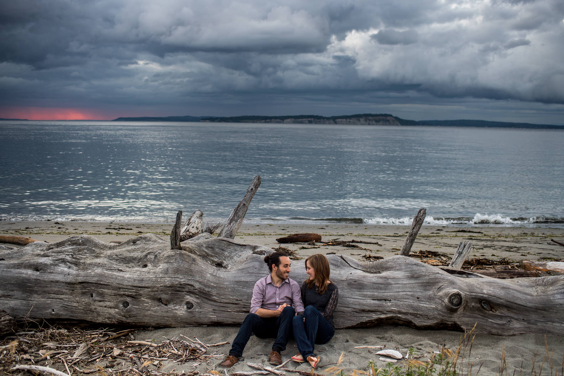 romantic seattle engagement 