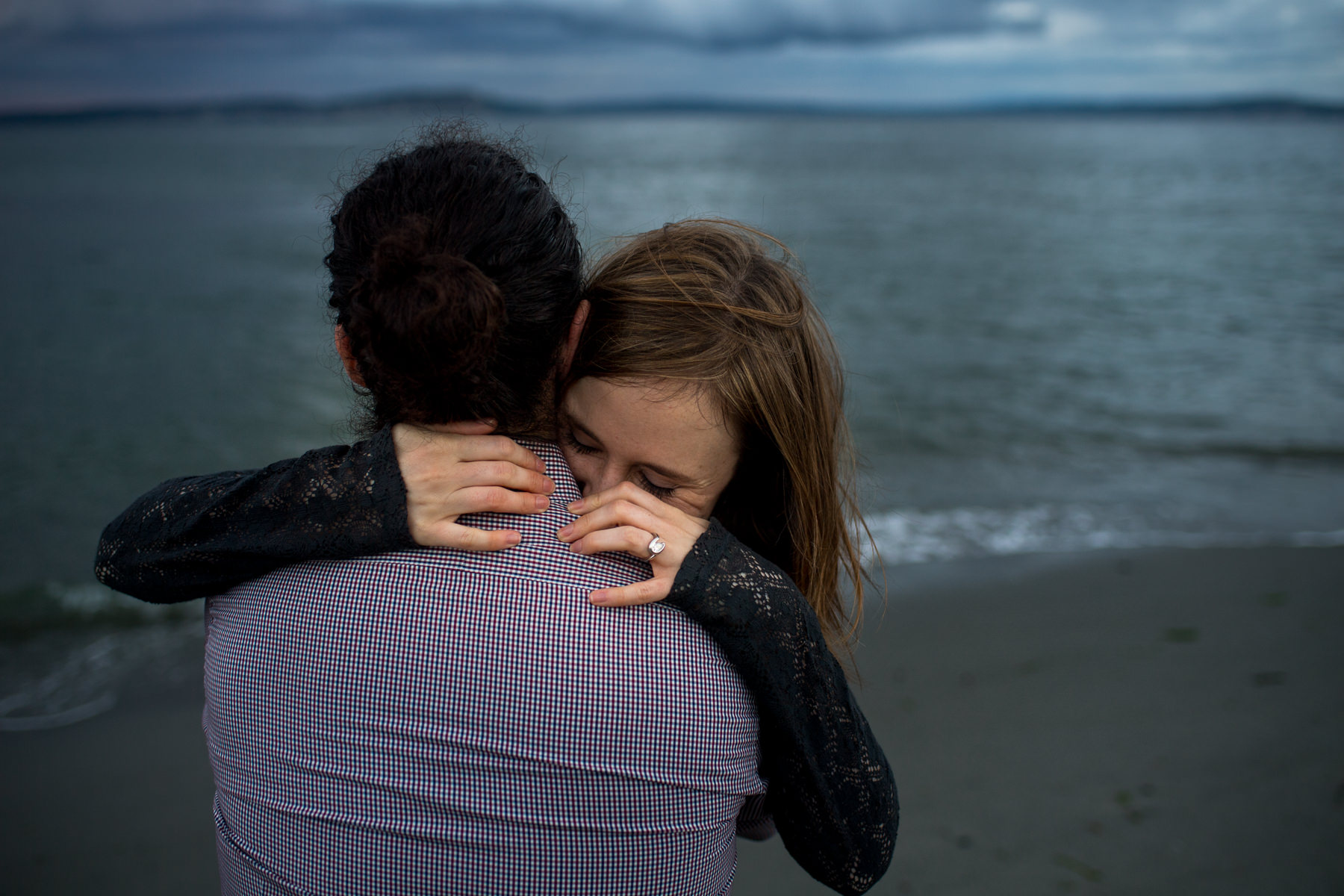 dramatic engagement session