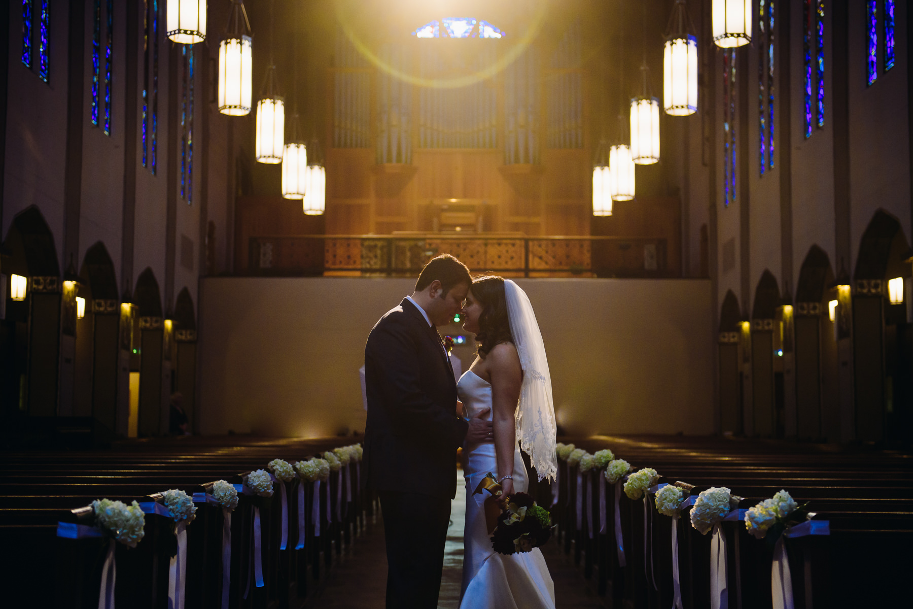 seattle St. Joseph Catholic Church wedding 