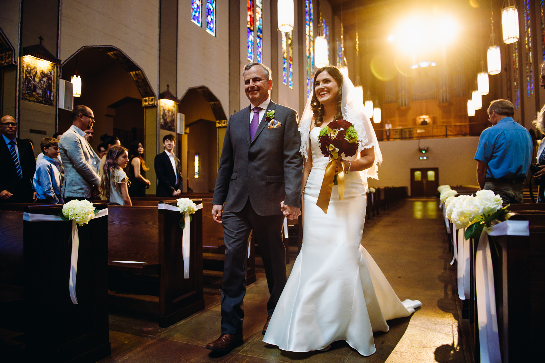 St. Joseph Catholic Church wedding ceremony