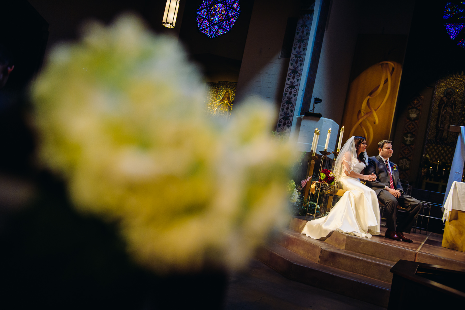 Seattle Wedding at St. Joseph Catholic Church 