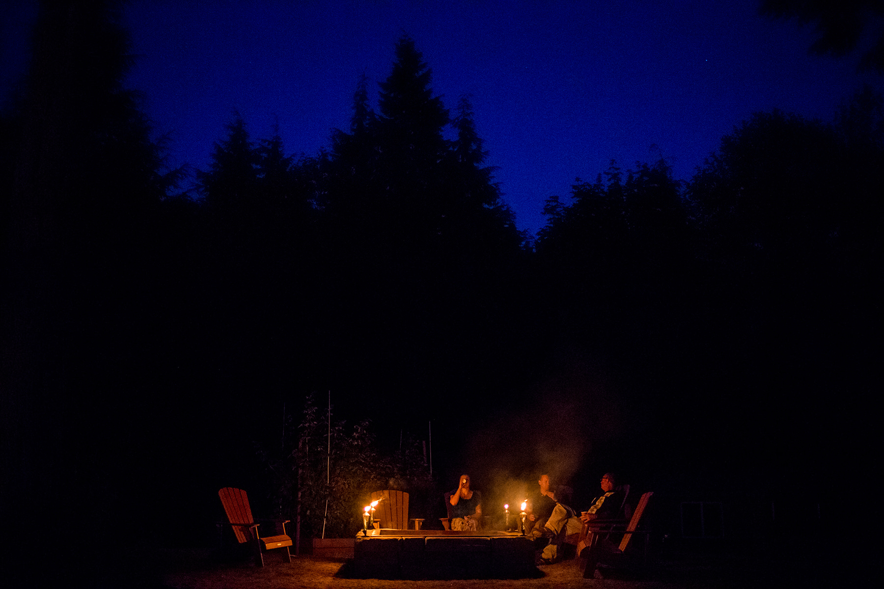 bellingham wedding fire pit