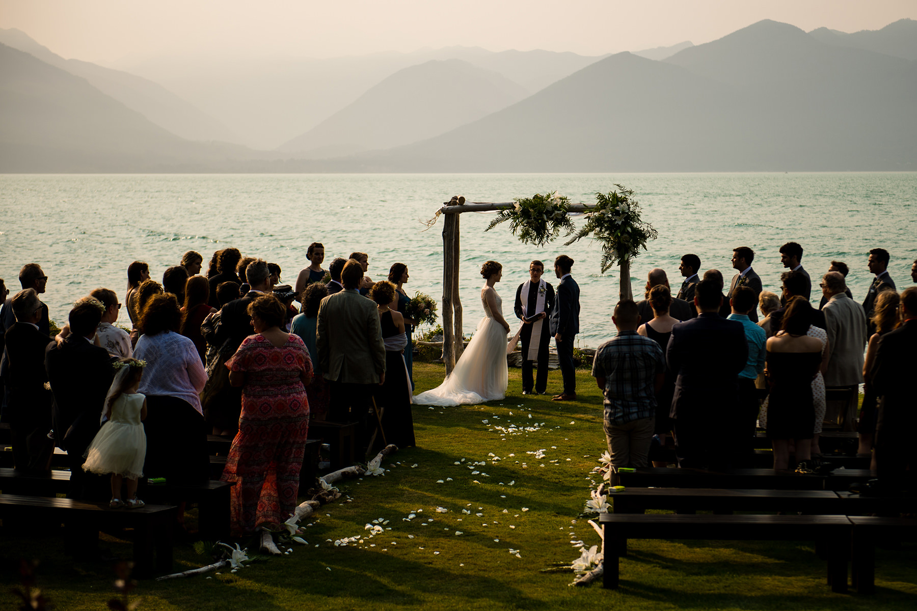 smokey mountain wedding ceremony