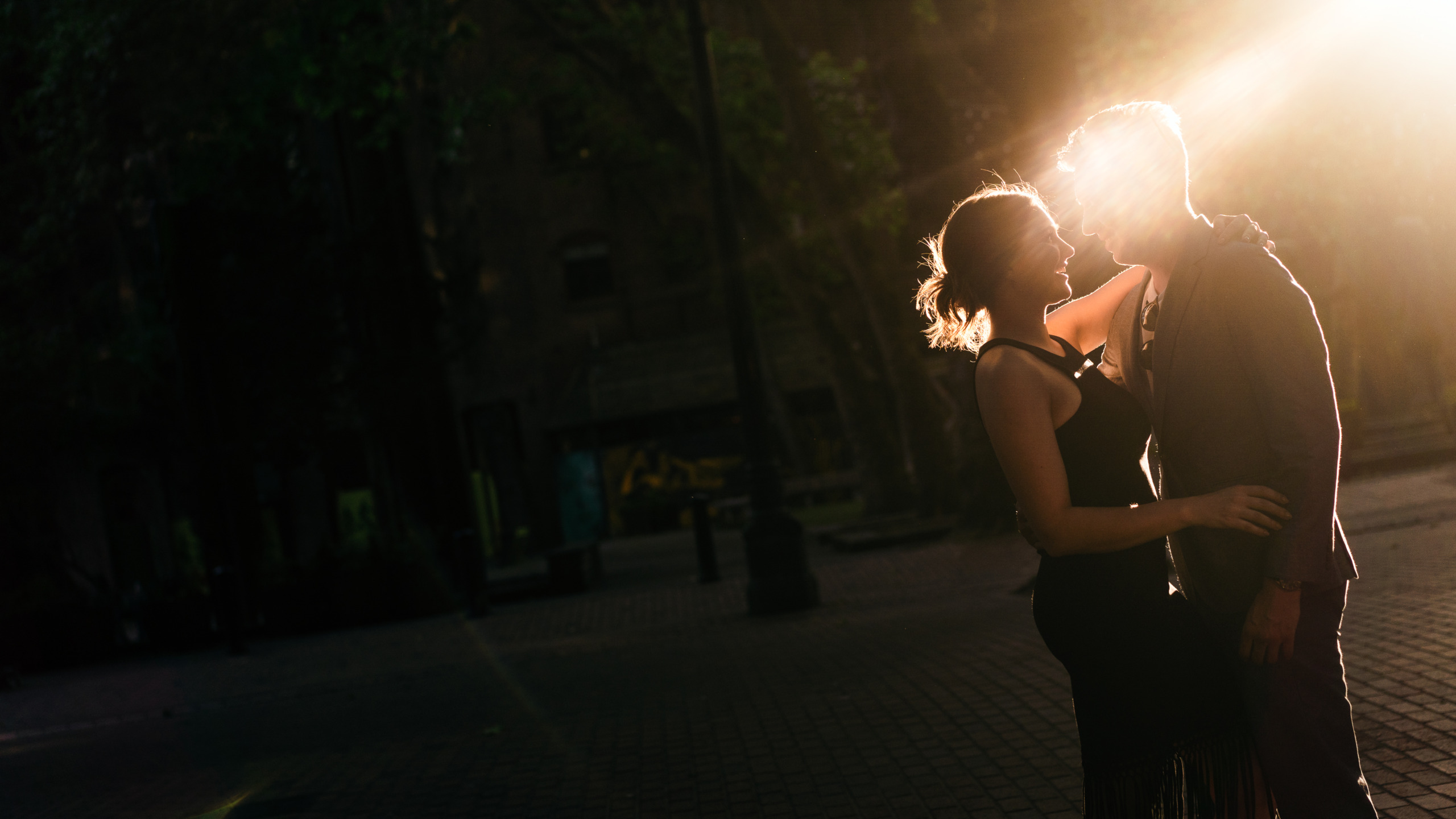 Downtown Seattle Pioneer Square Engagement Session